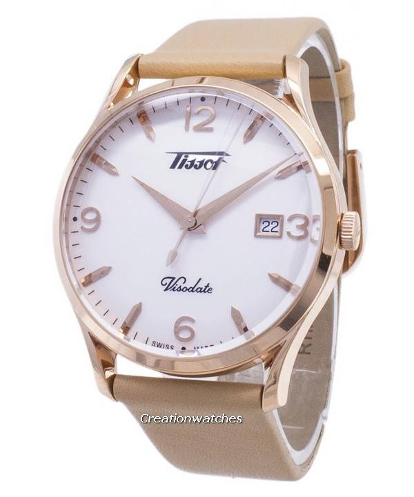 tissot heritage visodate gold