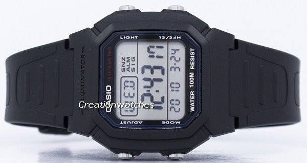 Casio Digital Classic Illuminator W 800h 1avdf W 800h 1av Men S Watch