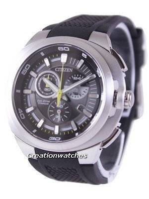 Citizen Eco-Drive Chronograph Super Titanium AT2025-02E Men's Watch