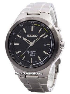 Review of Seiko Kinetic Titanium Power Reserve SKA715 SKA715P1 SKA715P  Men's Watch