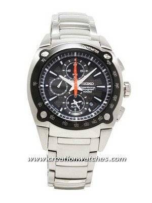 Đồng hồ đeo tay nam Seiko Sportura Chronograph Tachymeter 100m SNAA95P1 vi