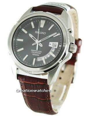 Seiko Quartz Perpetual Calendar SNQ137P1 SNQ137P SNQ137 Mens Watch