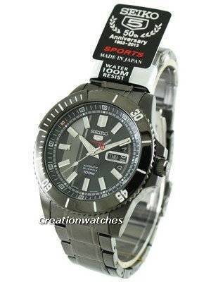  Seiko 5 Sport Automatic 24 Jewels SRP429J1 SRP429J SRP429 Mens Watch 