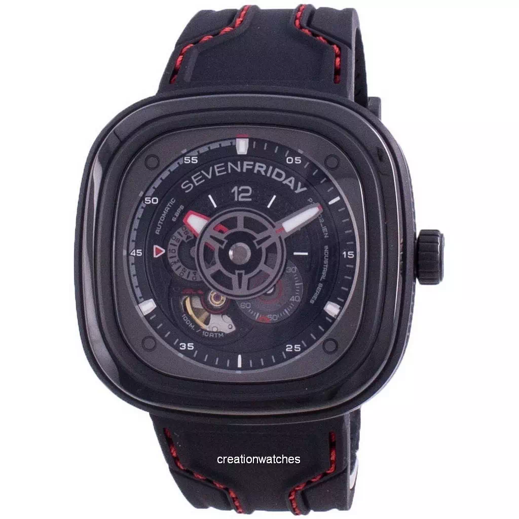 Sevenfriday P-Series RACER III Automatic P3C/02 SF-P3C-02 100M Mens Watch