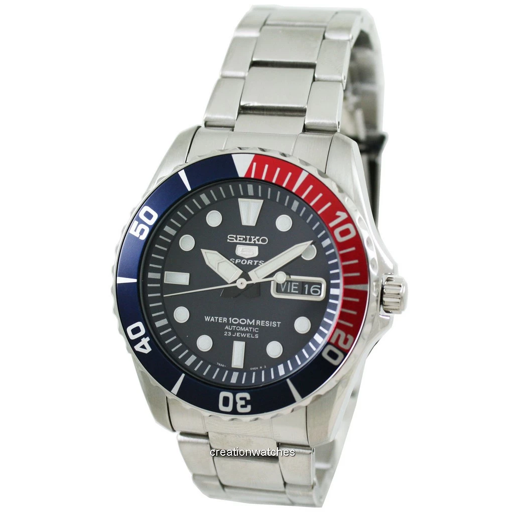 seiko sports automatic 23 jewels 100m