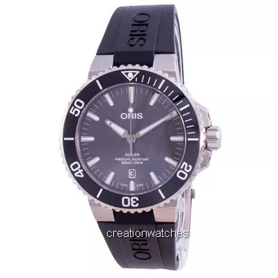 Relógio masculino Oris Aquis Date Diver Automático 01-733-7730-7153-07-4-24-64TEB 300M Masculino