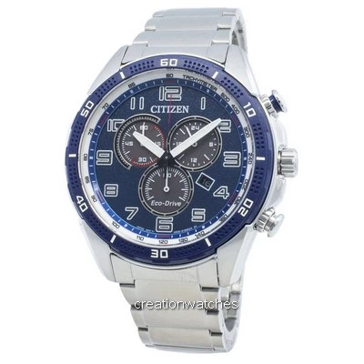 Citizen AR AT2440-51L Eco-Drive Tachymeter Mens Watch