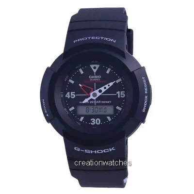 Relógio masculino Casio G-Shock analógico digital de quartzo AW-500E-1E AW500E-1 200M