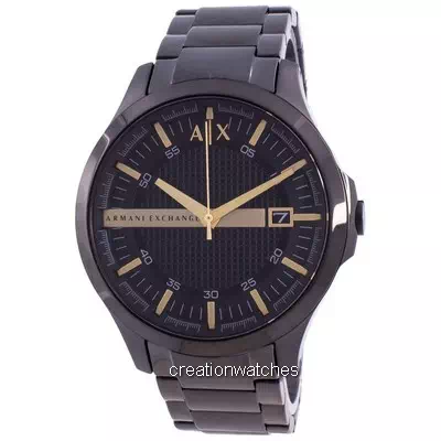 Armani Exchange Hampton Black Dial Quartz AX2413 Men's Watch
