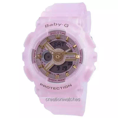 Casio Baby-G World Time Quartz BA-110SC-4A BA110SC-4A 100M Women's Watch