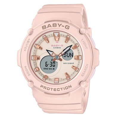 Casio Baby-G Misty Pink Analog Digital Quartz BGA-275-4A BGA275-4 100M Women's Watch