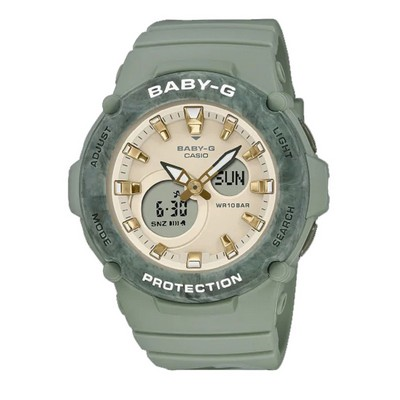 Casio Baby-G Analog Digital Resin Quartz BGA-275M-3A BGA275M-3 100M Women's Watch