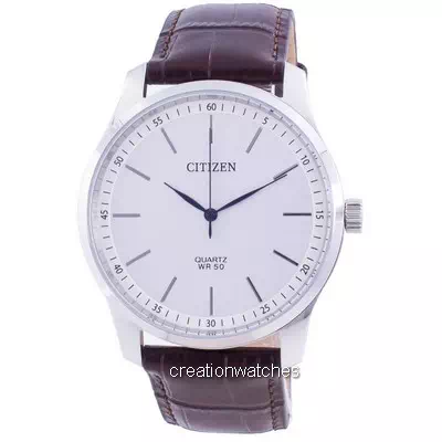 citizen white dial watch