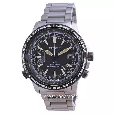 Relógio masculino de mergulho Citizen Promaster Eco-Drive de titânio CB0206-86X 200M