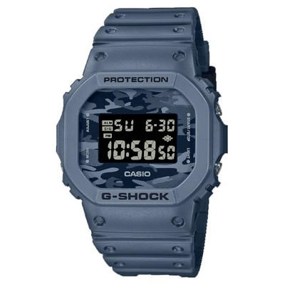 Casio G-Shock Blue Dial Resin Digital DW-5600CA-2 DW5600CA-2 200M Men's Watch