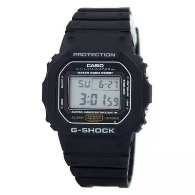 Casio G-Shock Beleuchtungsalarm Chrono DW-5600E-1V DW5600E-1V Herrenuhr