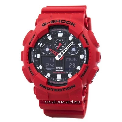 Casio G-Shock GA-100B-4A GA100B-4A Analog-Digital Men's Watch