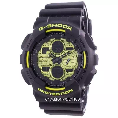 Casio G-Shock World Time Quartz GA-140DC-1A GA140DC-1A 200M Men's Watch