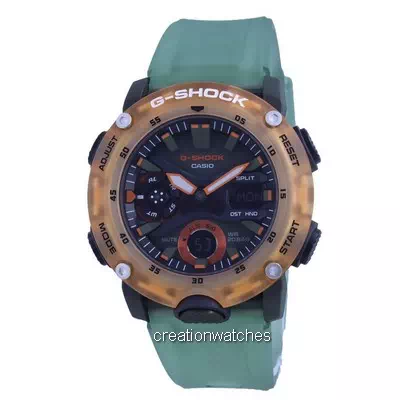 Casio G-Shock Special Colour Analog Digital GA-2000HC-3A GA2000HC-3 200M Men's Watch