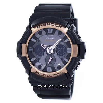 Мужские часы Casio G-Shock с акцентом на розовом золоте GA-200RG-1A GA200RG-1A
