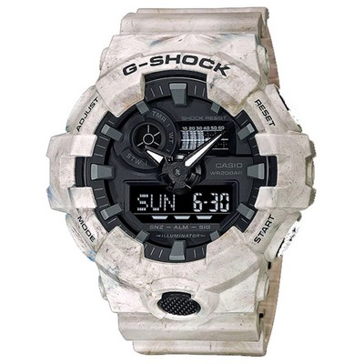 Casio G-Shock Utility Wavy Marble World Time Analog Digital GA-700WM-5A GA700WM-5 200M Men's Watch