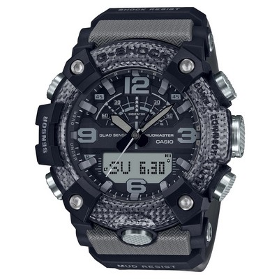 Relógio Masculino Casio G-Shock Mudmaster Hora Mundial Link Digital Analógico GG-B100-8A GGB100-8 200M