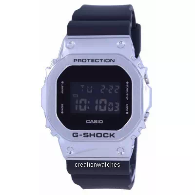 Casio G-Shock Resin Strap Digital GM-5600-1 GM5600-1 200M Men's Watch