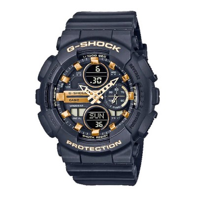 Casio G-Shock Analog Digital Quartz GMA-S140M-1A GMAS140M-1 200M Women's Watch
