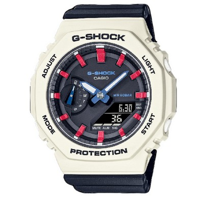 Casio G-Shock Resin Analog Digital GMA-S2100WT-7A2 GMAS2100WT-7 200M Women's Watch