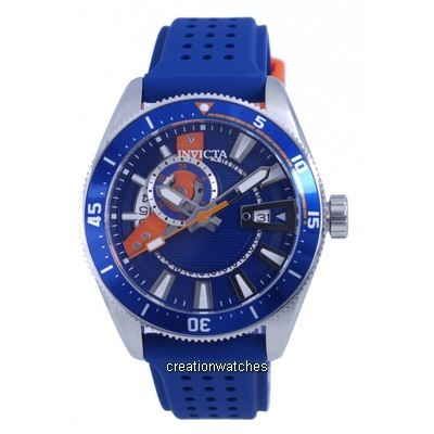 Invicta Pro Diver Silicon Blue Dial Automatic 33511 100M Men's Watch
