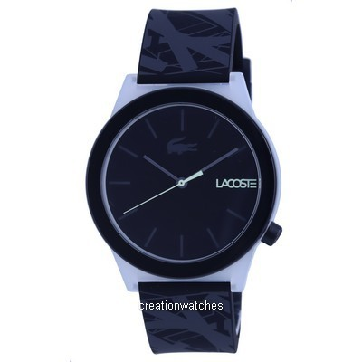 Lacoste Motion Silicon Black Dial Quartz LA-2010937.G Men's Watch