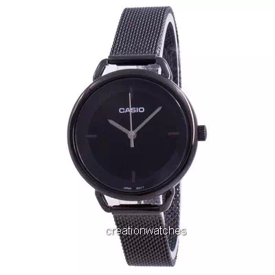 Relógio feminino Casio Black Dial Quartz LTP-E413MB-1A LTPE413MB-1