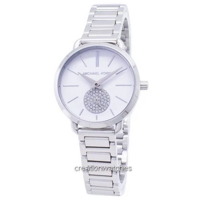 Michael Kors Petite Portia Quartz Diamond Accent MK3837 Women's Watch