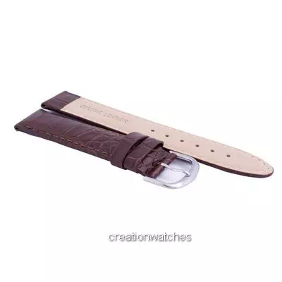 Ratio MS11 Brown Leather Strap 22mm