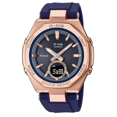 Casio Baby-G Bluetooth Analog Digital Resin Quartz MSG-B100G-2A MSGB100G-2 100M Women's Watch