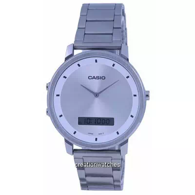 Casio Standard Stainless Steel Analog Digital MTP-B200D-7E MTPB200D-7 Men's Watch
