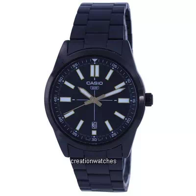 Casio Classic Analog Black Dial MTP-VD02B-1E MTPVD02B-1 Men's Watch