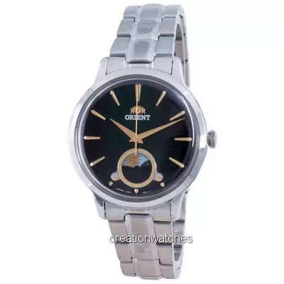 Relógio feminino de edição limitada de quartzo RA-KB0005E00B do 70º aniversário do Oriente e da lua