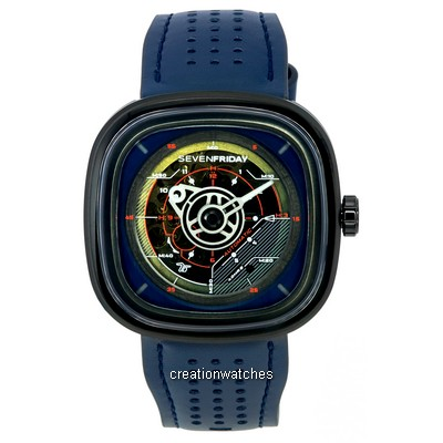 Relógio Masculino Sevenfriday T-Series Reserva de Energia Automática T3/03 SF-T3-03