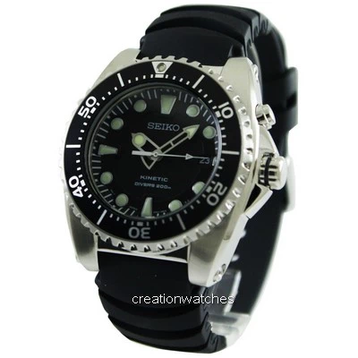 Relógio de 200m SKA371P2 dos Seiko Kinetic Diver