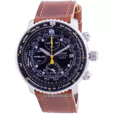 Seiko Pilot's Flight SNA411P1-VAR-LS9 Quartz Chronograph 200M Men's Watch
