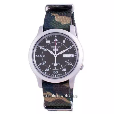 Seiko 5 Military SNK805K2-var-NATOS18 Automatic Nylon Strap Men's Watch