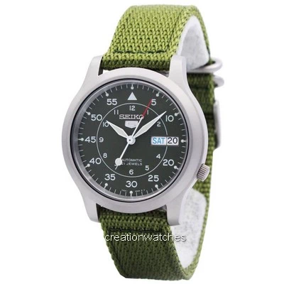 นาฬิกาข้อมือผู้ชาย Seiko 5 Military Automatic Nylon SNK805K2
