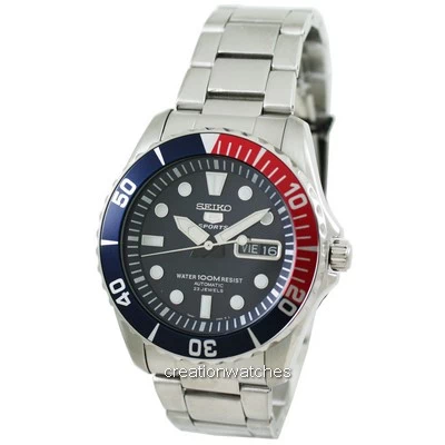 Часы Seiko Automatic Divers 23 Jewels 100 м Мужские часы SNZF15 SNZF15K1 SNZF15K