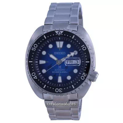 Relógio masculino Seiko Prospex "Save The Ocean" Edição especial para mergulhadores SRPE39 SRPE39K1 SRPE39K 200M