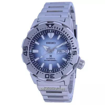 Seiko Prospex Save The Ocean Frost Monster Special Edition Automatic Diver's SRPG57 SRPG57J1 SRPG57J 200M Men's Watch