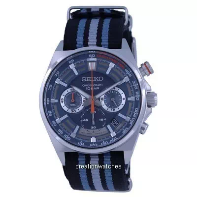 Seiko Sports Chronograph Quartz Diver's SSB409 SSB409P1 SSB409P 100M Men's Watch
