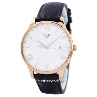 Tissot T-Classic Tradition Quarz T063.610.36.038.00 T0636103603800 Herrenuhr