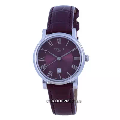 Relógio feminino Tissot T-Classic Carson Premium Quartz T122.210.16.373.00 T1222101637300