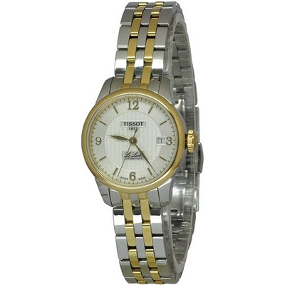 Tissot T-Classic Le Locle Small Lady Two Tone Automatic T41.2.183.34 T41218334 Women's Watch